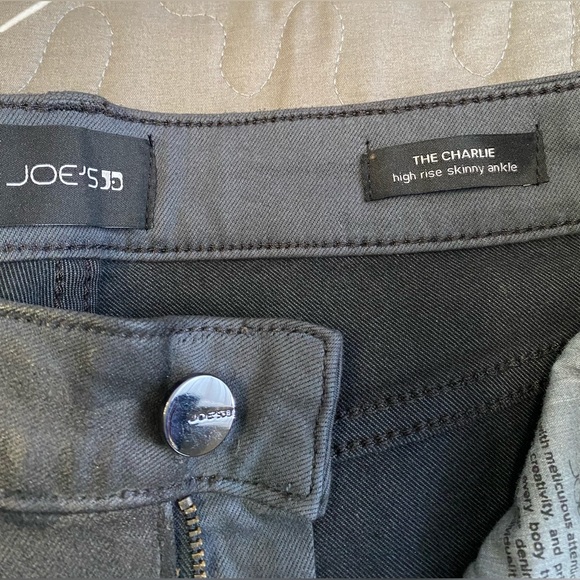 Joes camouflage high waisted coated skinny jeans size 27 - Picture 4 of 7